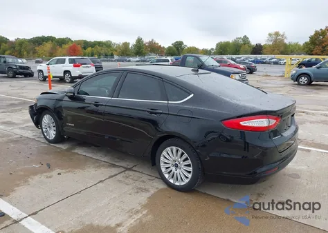 2016 Ford Fusion Hybrid Se из США, поврежденный, VIN 3FA6P0LU2GR352078